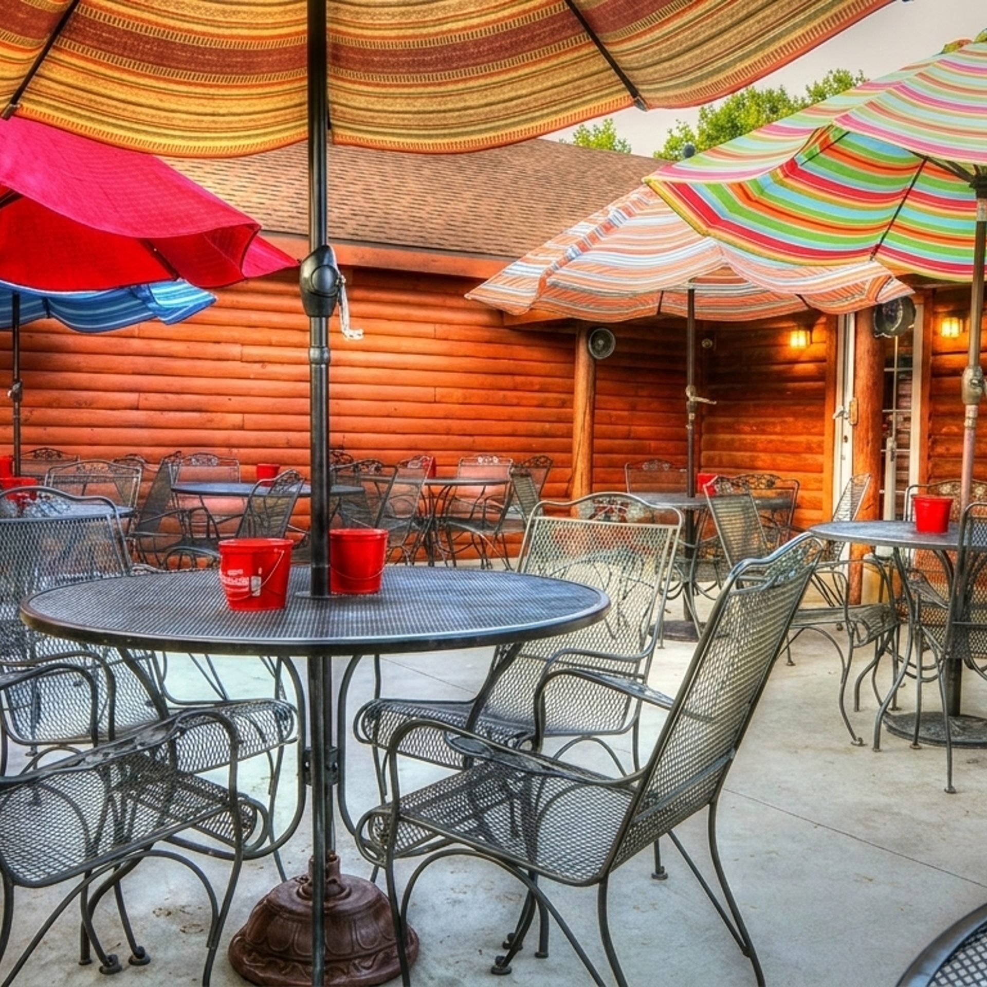 Patio and Game Room
