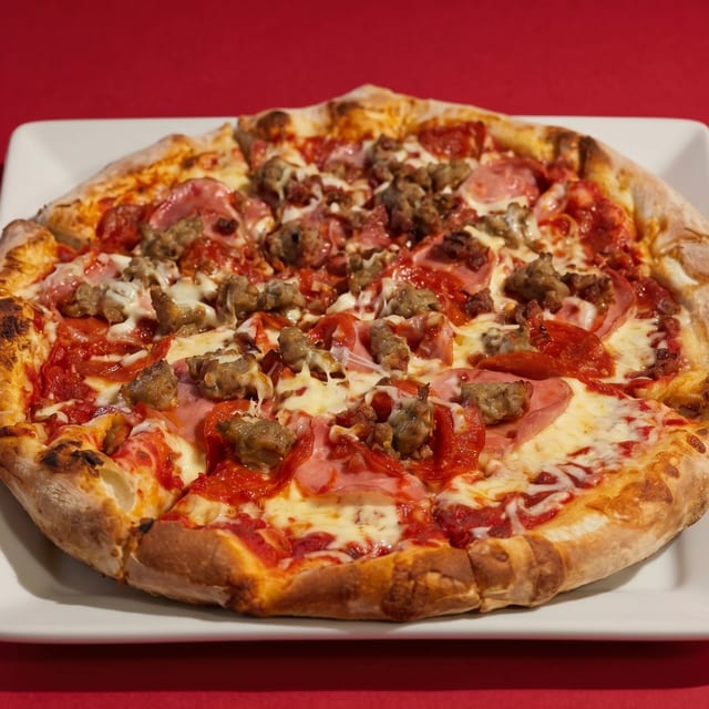 The Whole Hog Pizza.