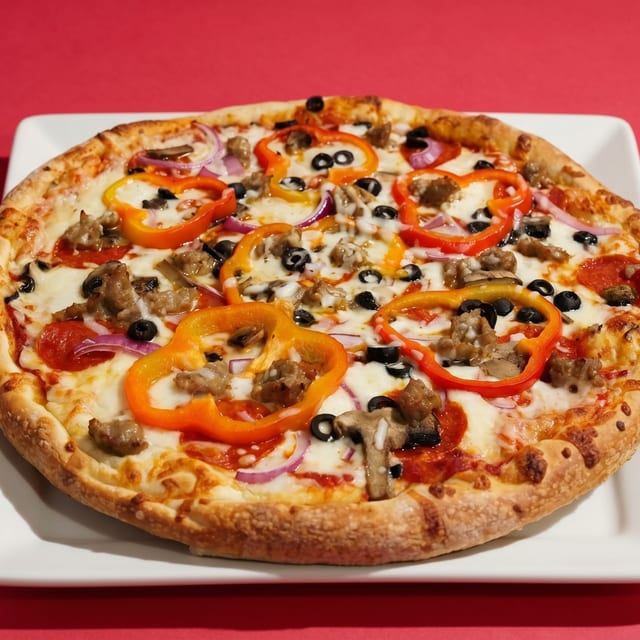 Veggie Pizza.