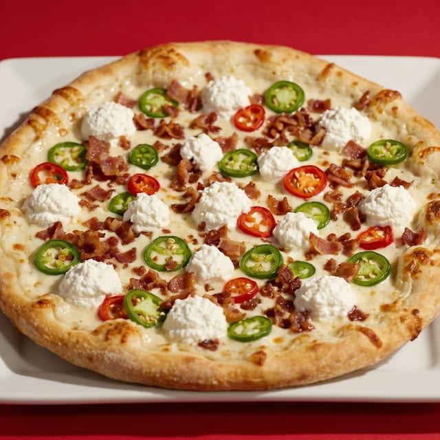 Jalapeno Popper Pizza.