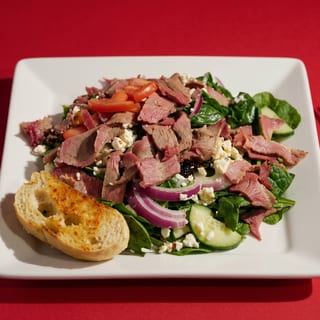 Floating Spinach Salad