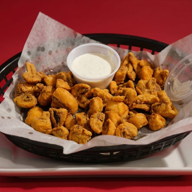 Fried Mushrooms.
